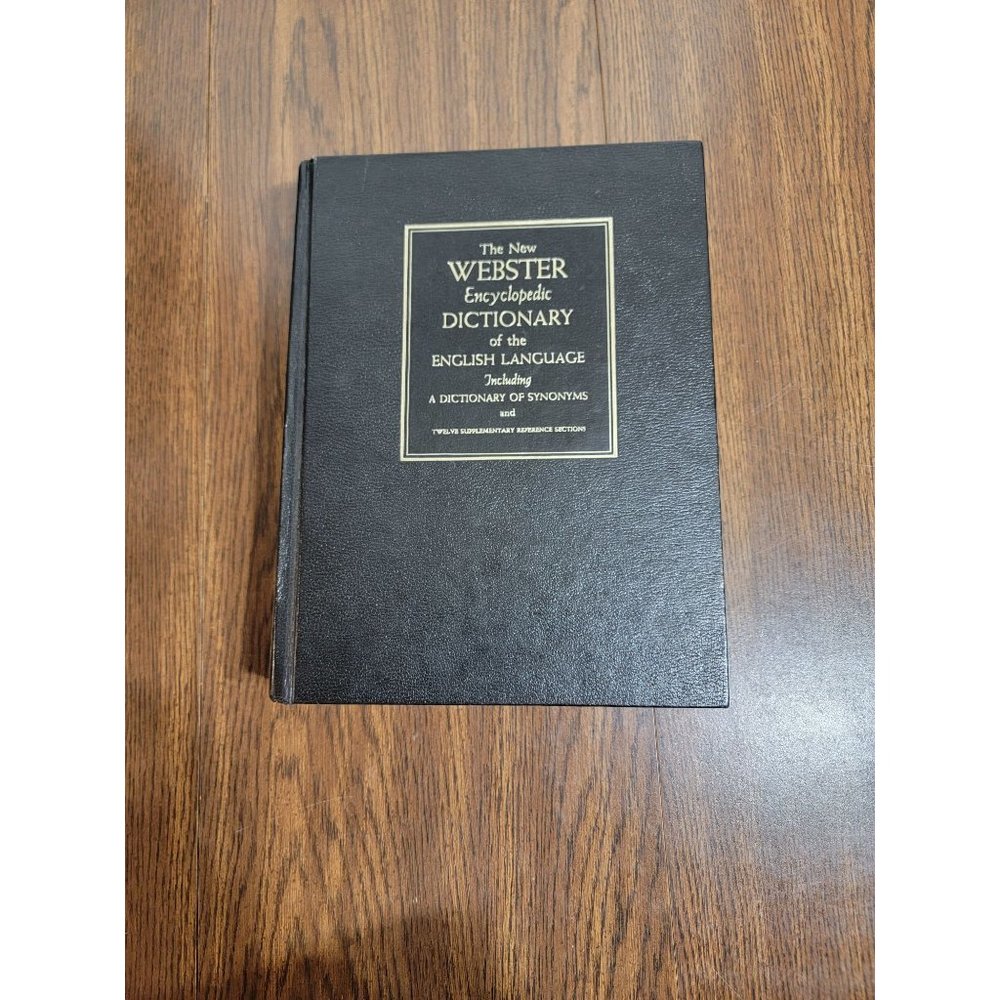 The Websters Encyclopedic Dictonary of the English, ISBN 0-8326-0021-0